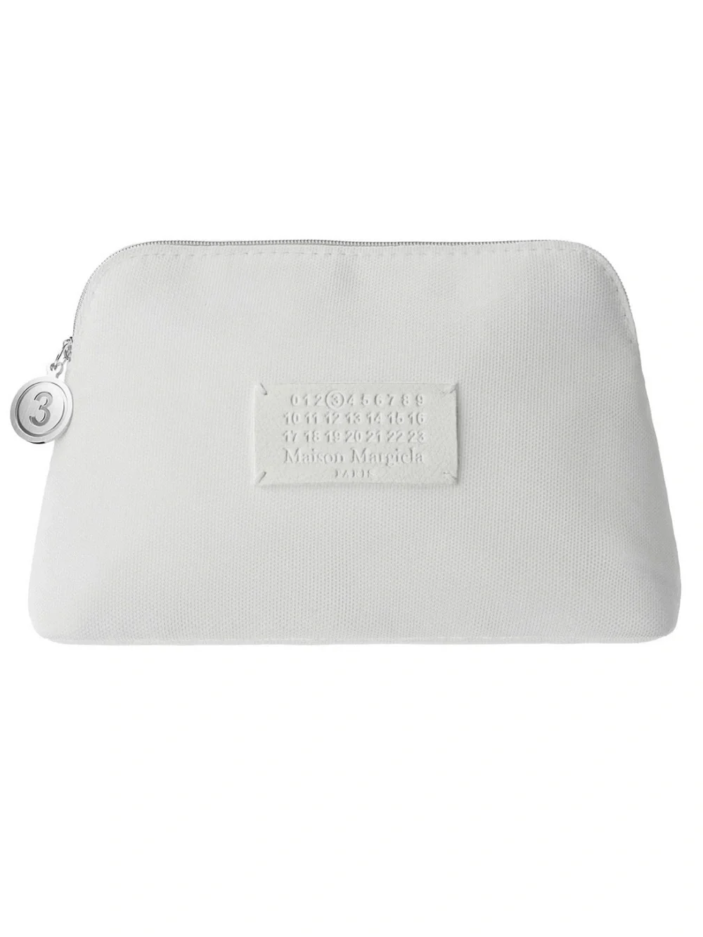 Maison Martin Margiela White Canvas Cosmetic Pouch